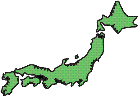 日本地図・緑.GIF